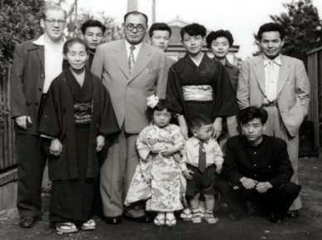 Hal Sharp, Ishikawa Family, Mr. Kudo wishing Ishikawa Farewell for his trip to Cuba