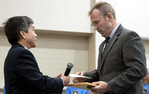 The Jeremy Glick Award presented to Jim Murray