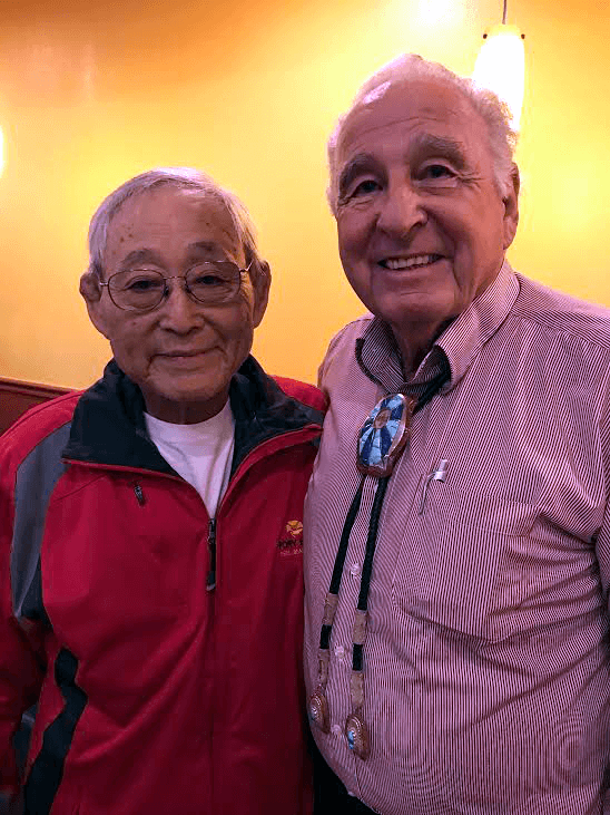 Haruo and Ben Campbell, November 2018