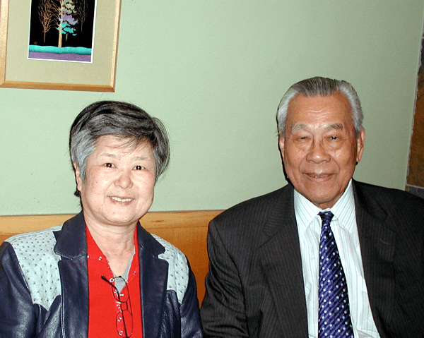 Kuniko with Toshiro Daigo