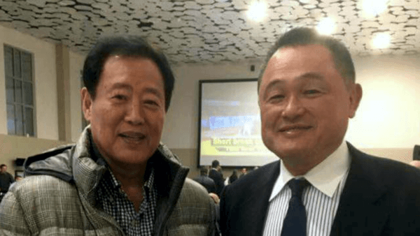 Friends of 30 years, Joon Chi and Mr. Yasuhiro Yamashita at a 2017 IJF Refereeing and Coaching Seminar in Baku, Azerbaijan