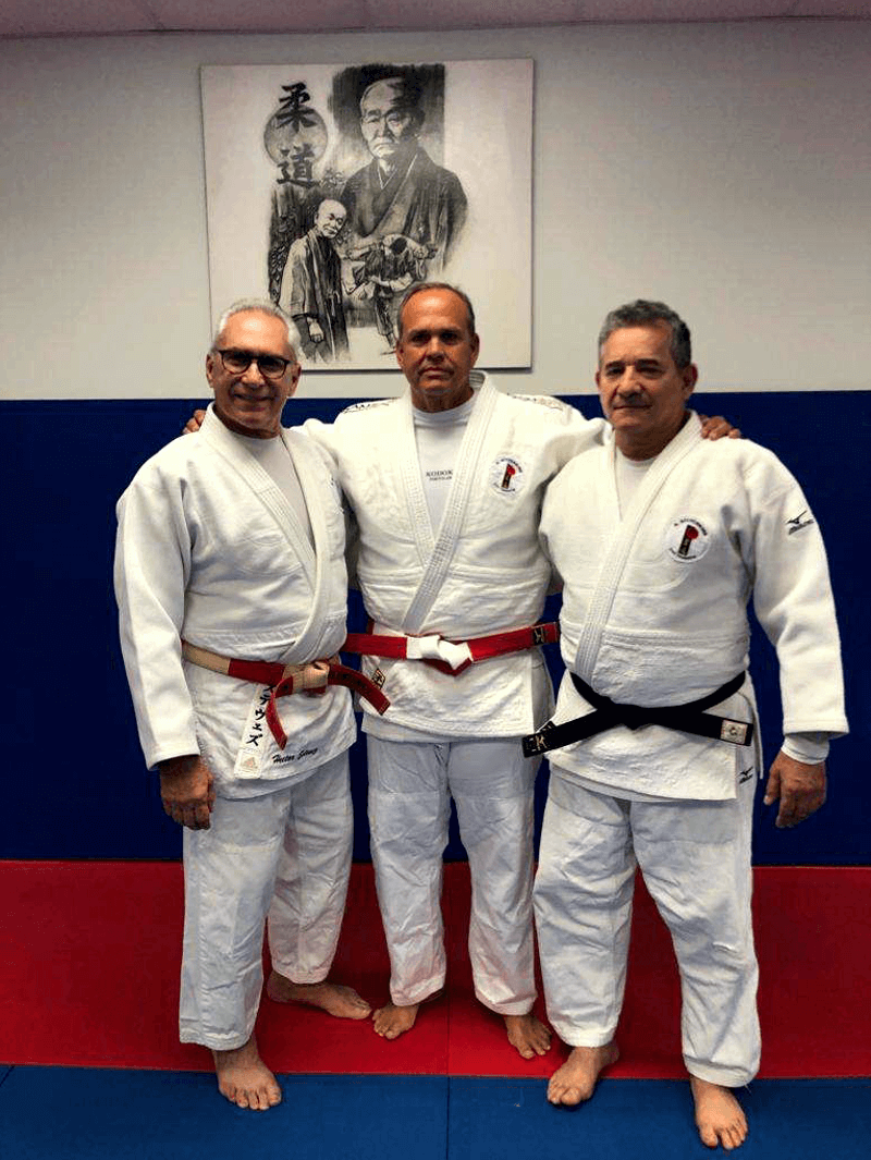 A. Kolychkine Judo Foundation, Sensei Hector Estevez Shichidan, Sensei Pedro Kolychkine Rokudan, Sensei Gerardo Tello, Godan