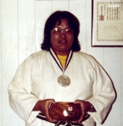 A young Sensei Natalie