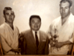 With his sensei, Tom Tanimoto