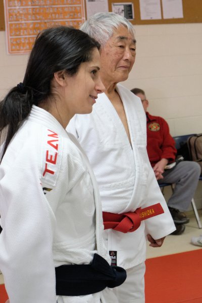 Dr. Diba Mani and Hayward Nishioka