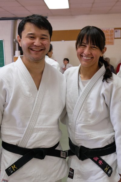 Tanner Morinaka and Krista Steele