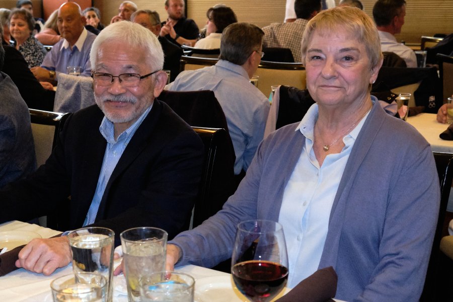 Ed Hanashiro and Frances Glaze