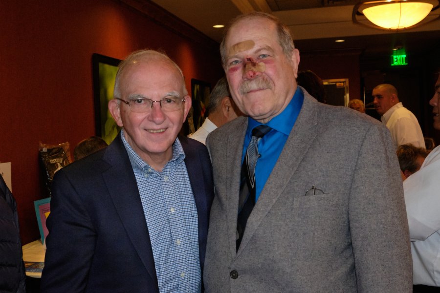 Dr. Medani and Neil Simon