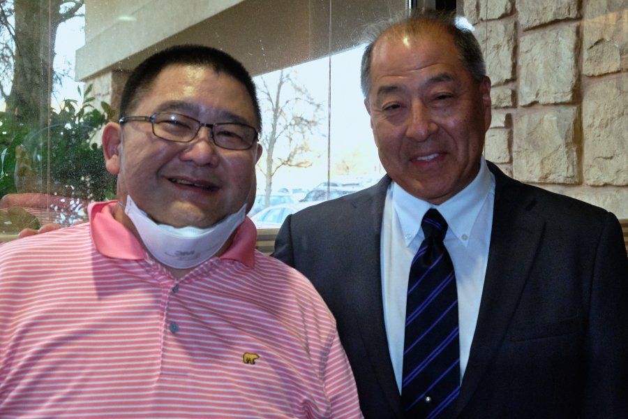 Fukuda and Dr. Oishi