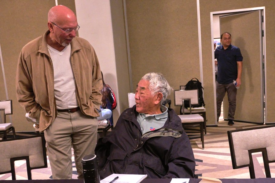 Dan Augustine and Hayward Nishioka