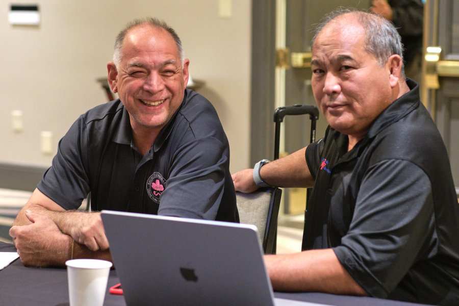 Kevin Tamai and Mitchell Palacio