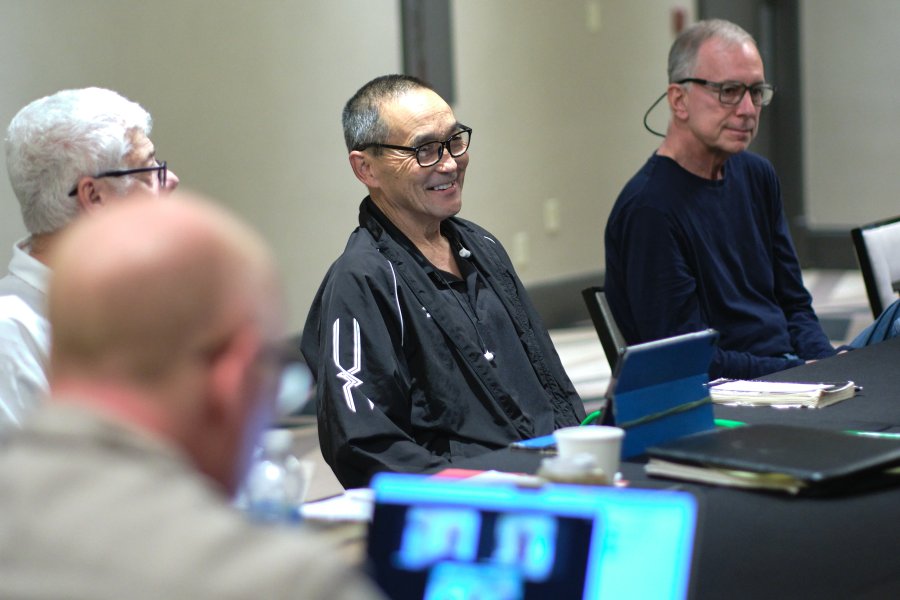 Cal Kitaura and Dr. Catanese