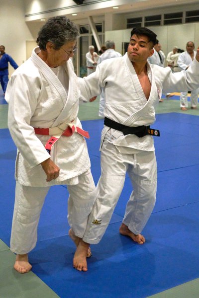 Janet Johnson and Juan Gamboa