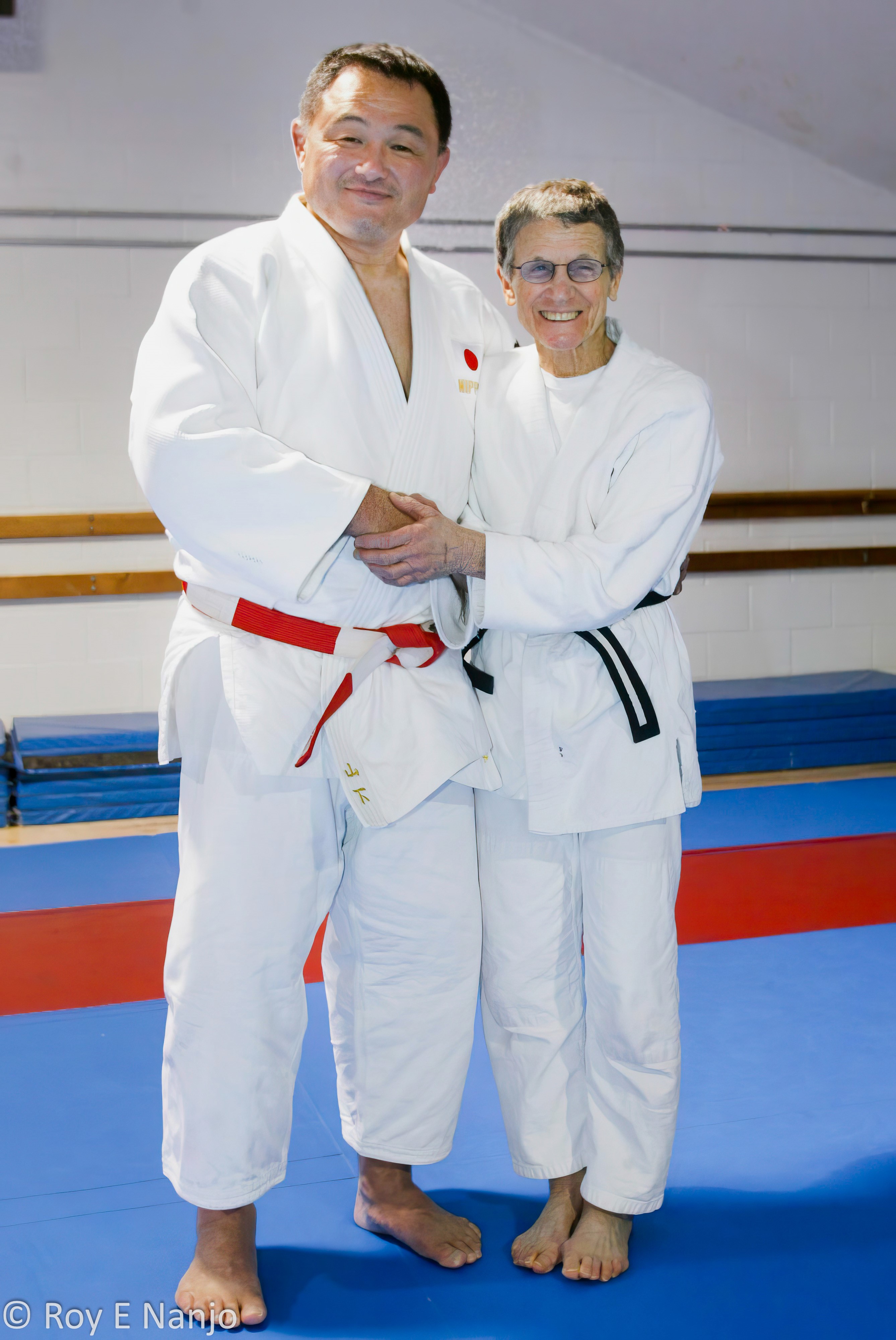Fran with Yasuhiro Yamashita