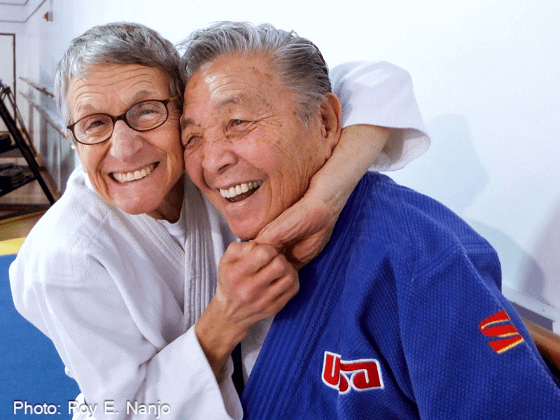 Fran with Jimmy Takemori