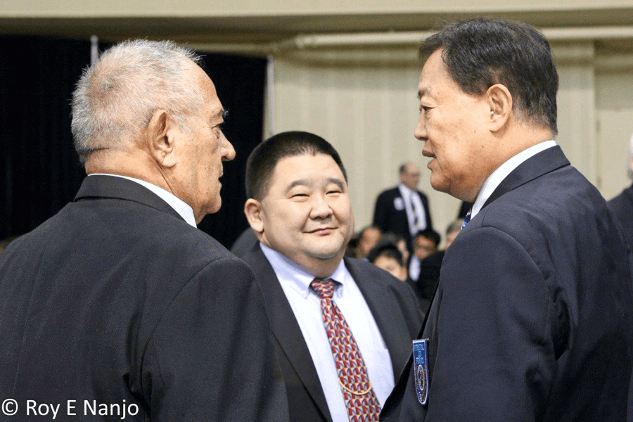 Frank Morales, Robert Fukuda and Kwijoon Chi
