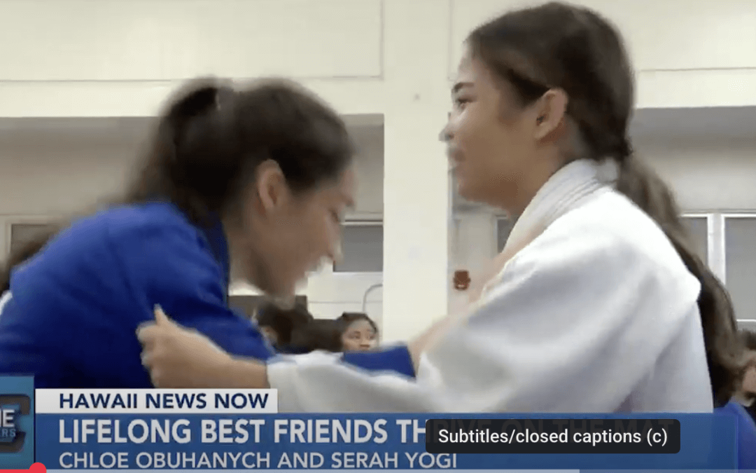 Lifelong friends and judo champions excel on and off the mat!