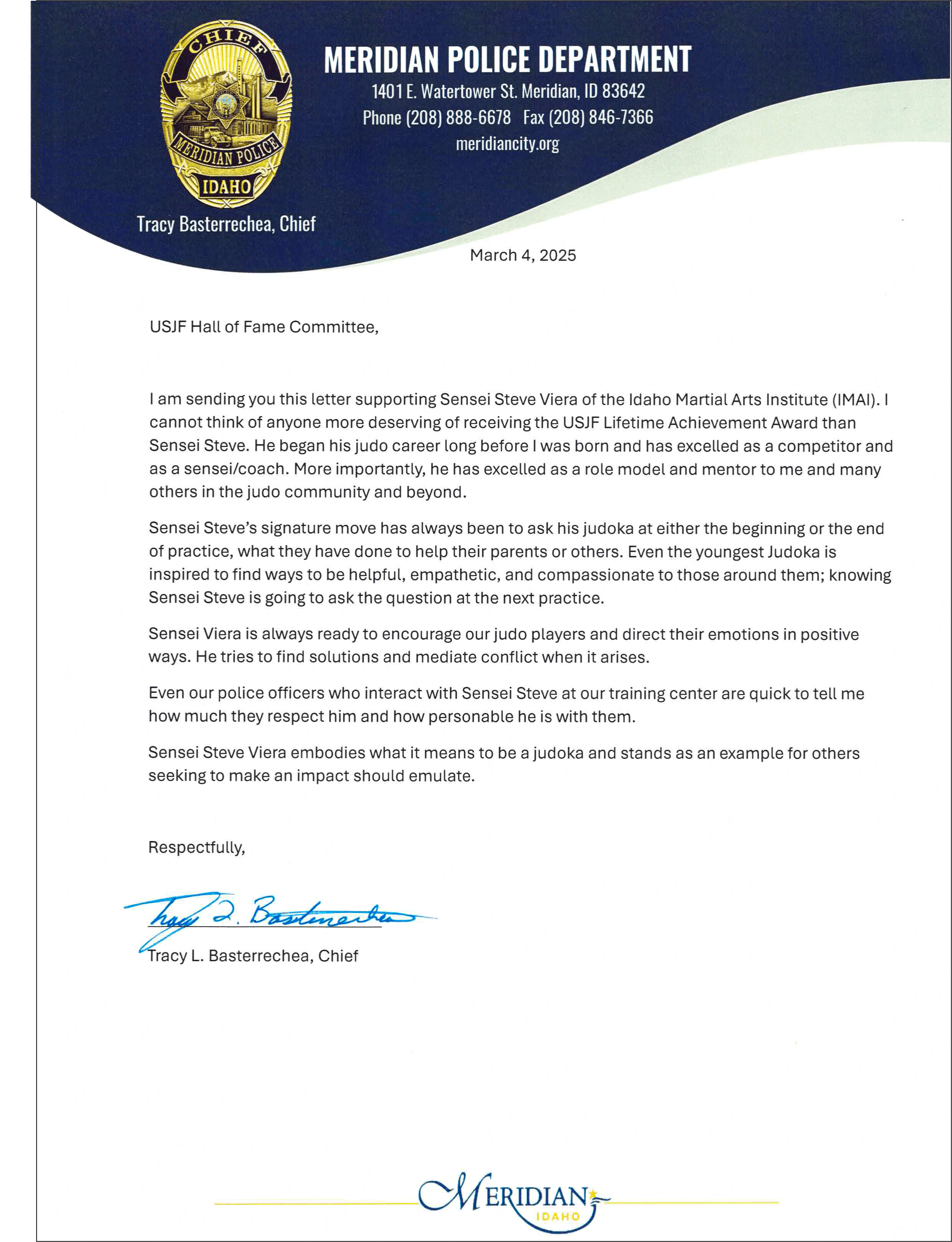 030625 Basterrechea Letter